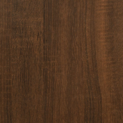 Giroletto Testiera Rovere Marrone 140x190 cm Legno Multistrato