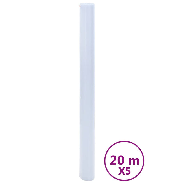 Pellicole Statiche Smerigliate Grigie Trasparenti 5pz in PVC