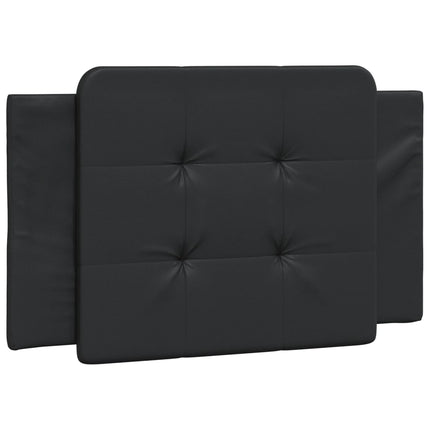 Cuscino Testiera Nero 90 cm in Similpelle