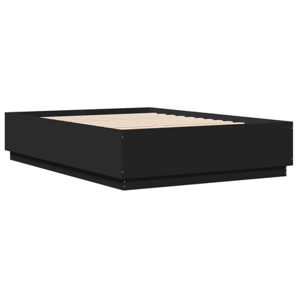 Giroletto con LED senza Materasso Nero 150x200 cm