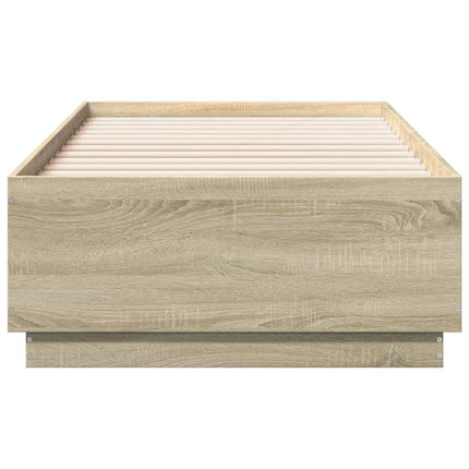 Giroletto Luci LED Rovere Sonoma 75x190 cm in Legno Multistrato