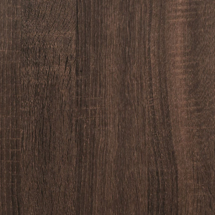 Giroletto Testiera Rovere Marrone 90x200 cm Legno Multistrato