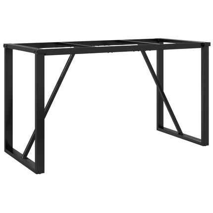 Telaio Gambe a O per Tavolo da Pranzo 120x60x73 cm in Acciaio