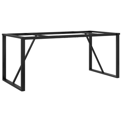Telaio Gambe a O per Tavolo da Pranzo 180x80x73 cm in Acciaio
