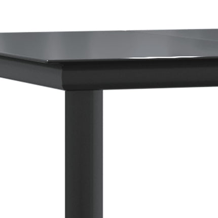 Set da Pranzo da Giardino 9pz con Cuscini Marrone in Polyrattan