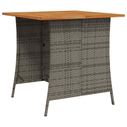 Set Divani da Giardino 6 pz con Cuscini a Forma di L Polyrattan