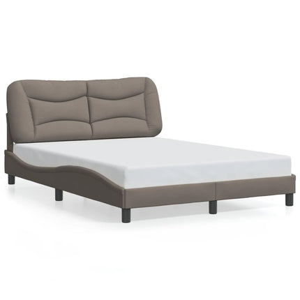 Giroletto senza Materasso Tortora 140x190 cm in Tessuto