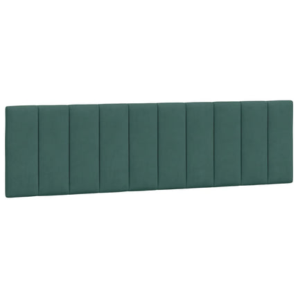 Giroletto senza Materasso Verde Scuro 180x200 cm in Velluto