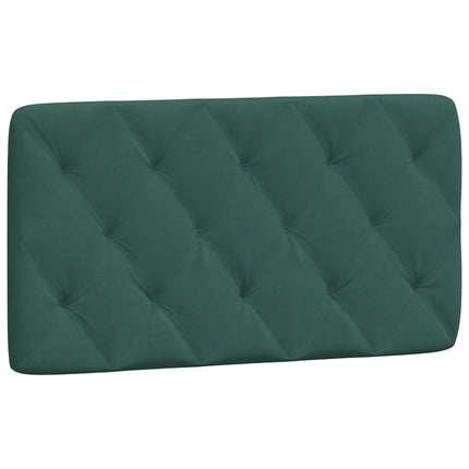 Giroletto senza Materasso Verde Scuro 100x200 cm in Velluto