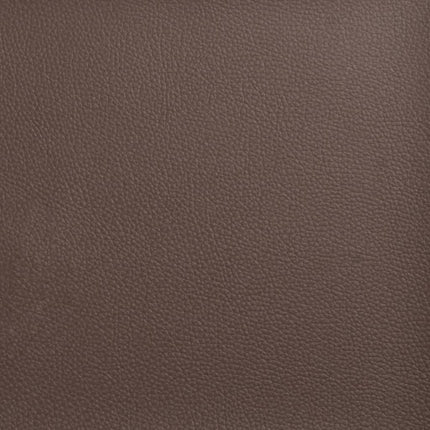 Letto con Materasso Marrone 200x200cm in Similpelle