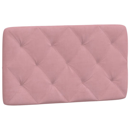 Letto con Materasso Rosa 90x200 cm in Velluto