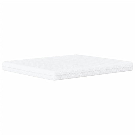 Letto con Materasso Grigio Chiaro 160x200 cm in Velluto