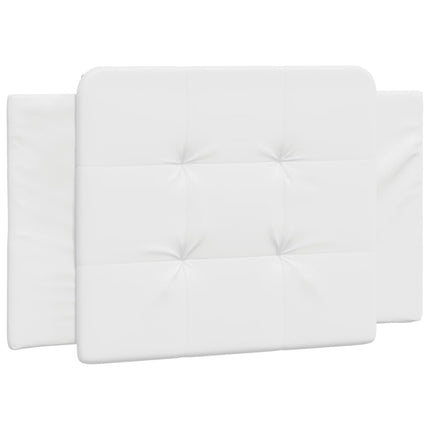 Letto con Materasso Bianco 80x200 cm in Similpelle