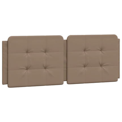 Letto con Materasso Cappuccino 140x190cm Similpelle