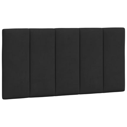 Giroletto con Luci LED Nero 100x200 cm in Velluto