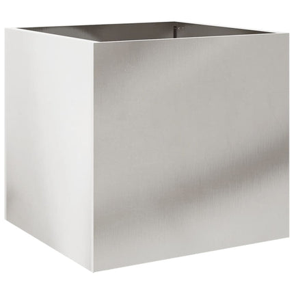 Fioriera Argento 42x40x39 cm in Acciaio Inox