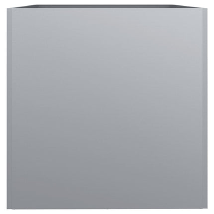 Fioriera Argento 62x47x46 cm in Acciaio Zincato
