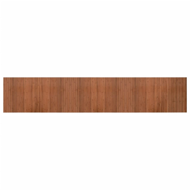 Tappeto Rettangolare Marrone 60x300 cm in BambÃ¹