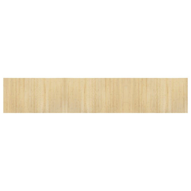 Tappeto Rettangolare Natura Chiaro 60x300 cm in BambÃ¹