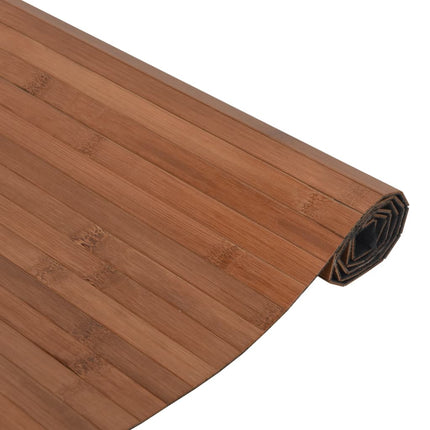 Tappeto Rettangolare Marrone 60x400 cm in BambÃƒÂ¹