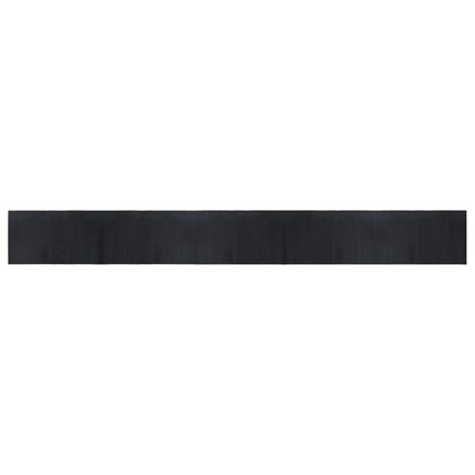Tappeto Rettangolare Nero 60x500 cm in BambÃƒÂ¹