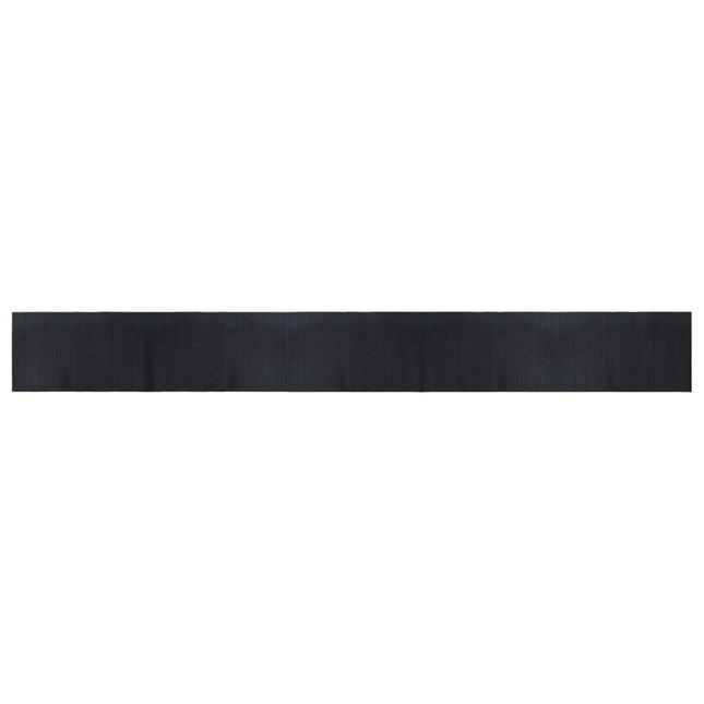 Tappeto Rettangolare Nero 60x500 cm in BambÃƒÂ¹