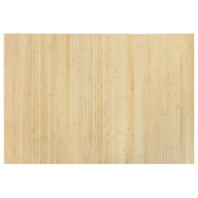 Tappeto Rettangolare Natura Chiaro 70x100 cm in BambÃƒÂ¹