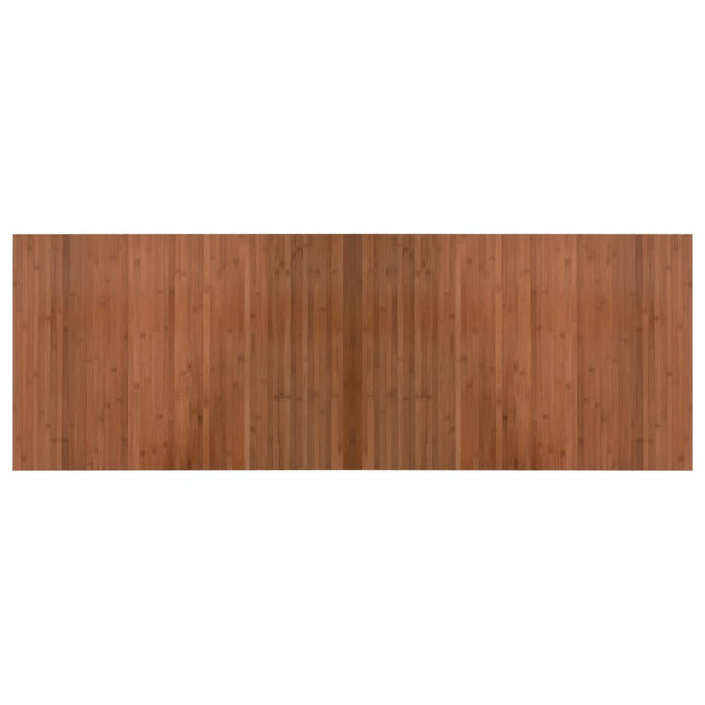 Tappeto Rettangolare Marrone 70x200 cm in BambÃƒÂ¹