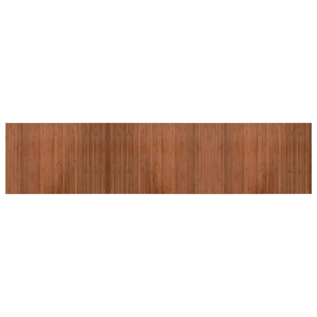 Tappeto Rettangolare Marrone 70x300 cm in BambÃƒÂ¹