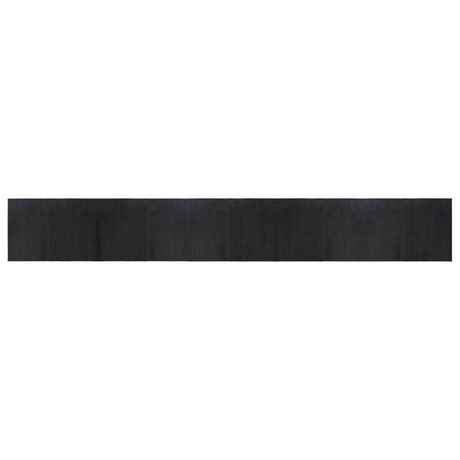 Tappeto Rettangolare Nero 70x500 cm in BambÃ¹
