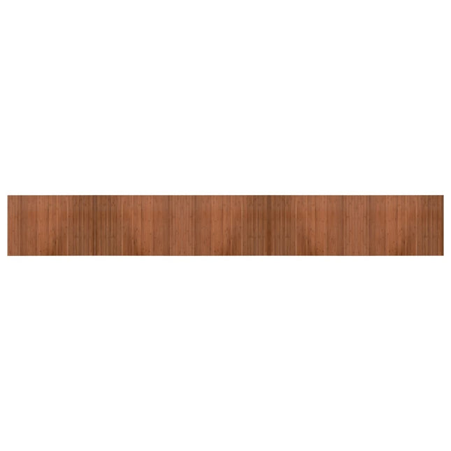 Tappeto Rettangolare Marrone 70x500 cm in BambÃ¹