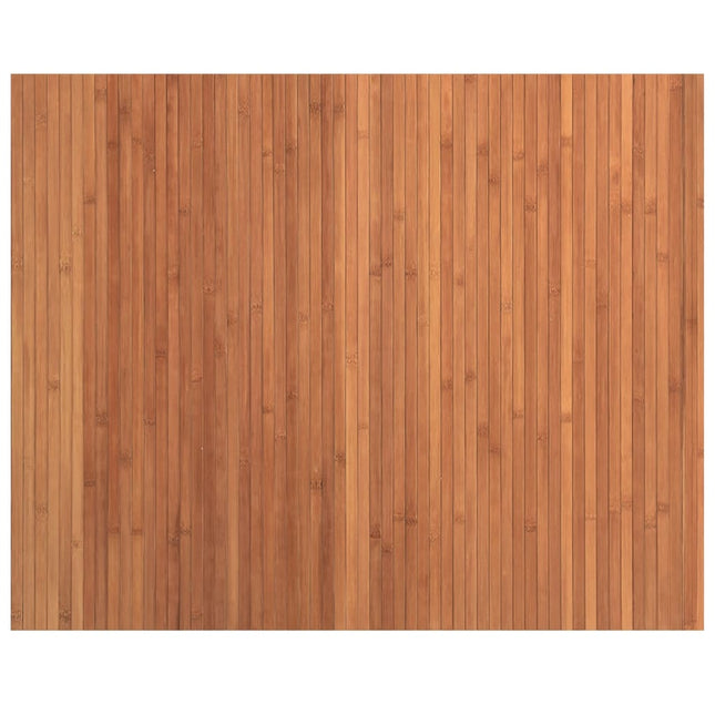 Tappeto Rettangolare Marrone 80x100 cm in BambÃ¹