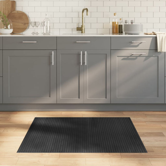 Tappeto Rettangolare Grigio 80x100 cm in BambÃ¹
