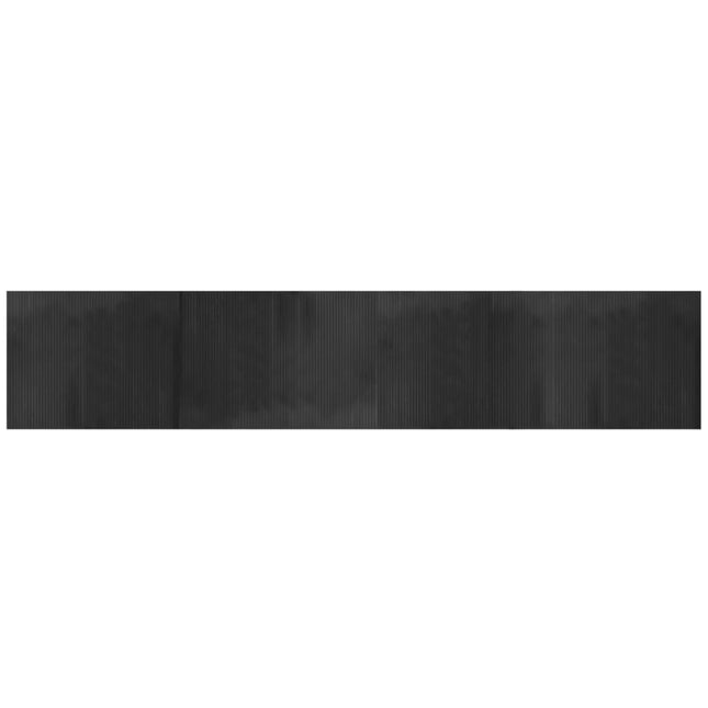 Tappeto Rettangolare Grigio 80x400 cm in BambÃ¹