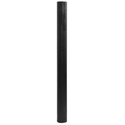 Tappeto Rettangolare Nero 80x500 cm in BambÃ¹