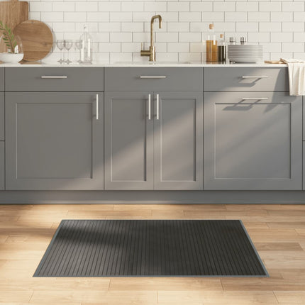 Tappeto Rettangolare Grigio 70x100 cm in BambÃƒÂ¹