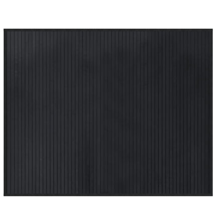 Tappeto Rettangolare Nero 80x100 cm in BambÃƒÂ¹