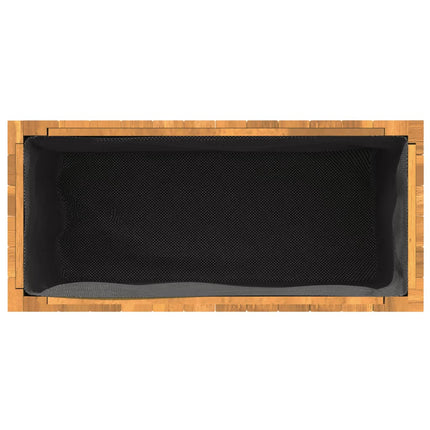 Fioriera da Giardino 59x27,5x35 cm in Legno Massello di Acacia