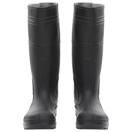 Stivali da Pioggia Neri Misura 39 in PVC