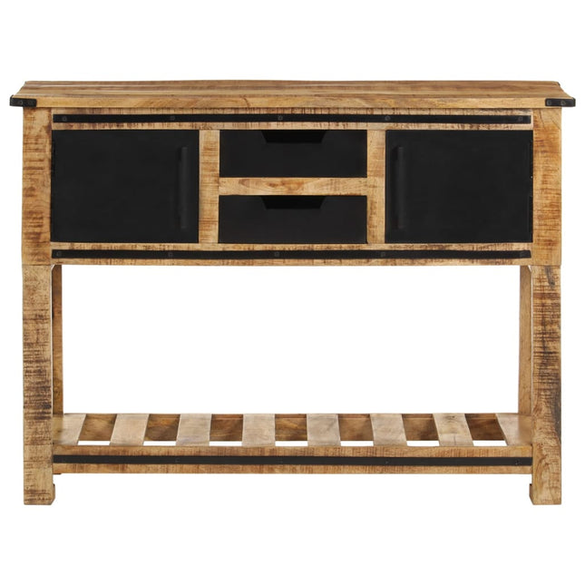 Tavolo Consolle 100x35x75 cm in Legno Massello di Mango