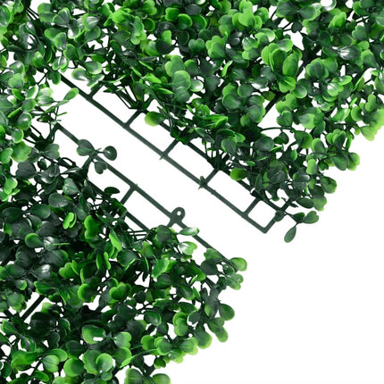 Recinzione Foglie Arbusti ArtificialiÂ 6 pz Verde 40x60 cm