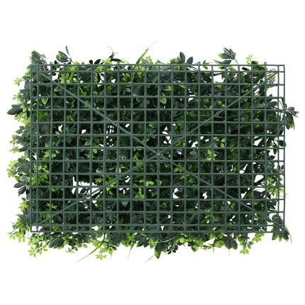 Recinzione Foglie ArtificialiÂ 6 pz Verde 40x60 cm
