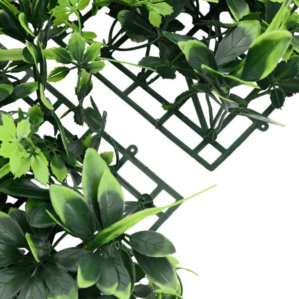 Recinzione Foglie ArtificialiÂ 24 pz Verde 40x60 cm