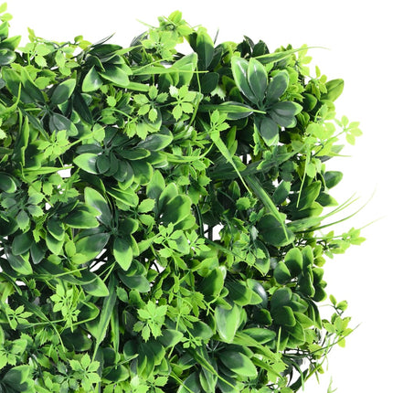 Recinzione Foglie ArtificialiÂ 24 pz Verde 40x60 cm