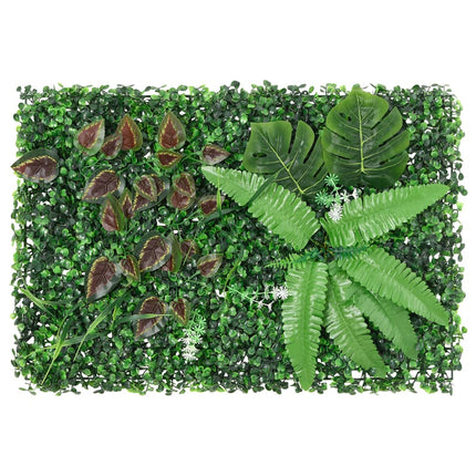 Recinzione Piante ArtificialiÂ 6 pz Verde 40x60 cm