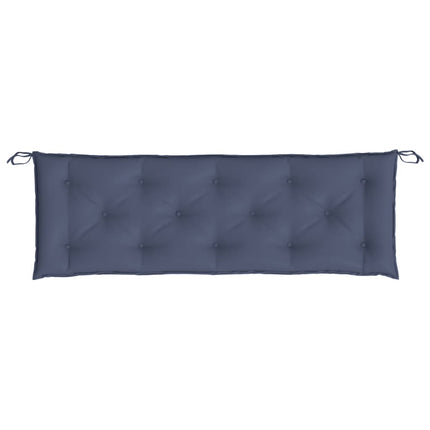 Cuscino Panca Giardino Blu Marino 150x50x7 cm in Tessuto Oxford