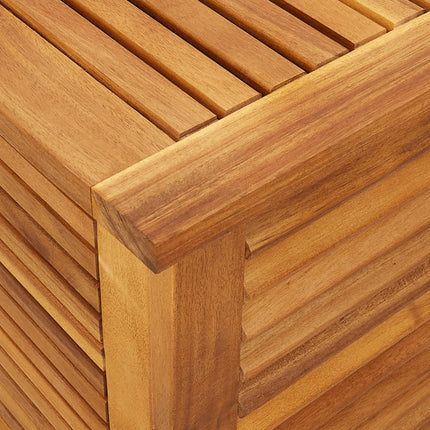 Contenitore Giardino con Feritoia 90x50x56cm Massello Acacia