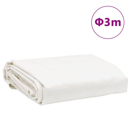 Telone Bianco Ø 3 m 650 g/m²