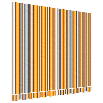 Tessuto di Ricambio per Tenda Strisce Multicolore 3x2,5 m