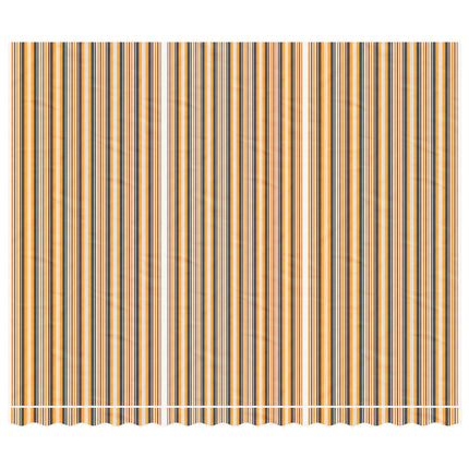 Tessuto di Ricambio per Tenda Strisce Multicolore 4,5x3,5 m